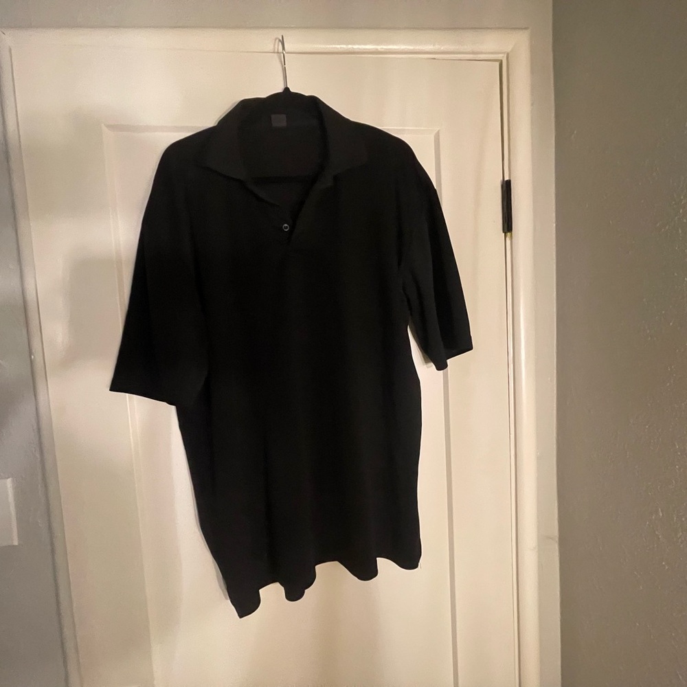 Men's Black Polo Shirt